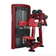 Rote Farbe Fitnessstudio Ausrüstung Seitenheben Übungsmaschine