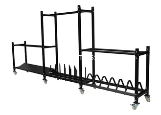 Dummkopf-Platte des Turnhallen-Gewichts-Bank-Gestell-Schwarz-Q235 lud Kettlebell