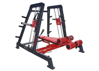 Turnhallen-Ausrüstungs-Stromnetz-Smith Machine For Bench Press-Übung Q235 HS