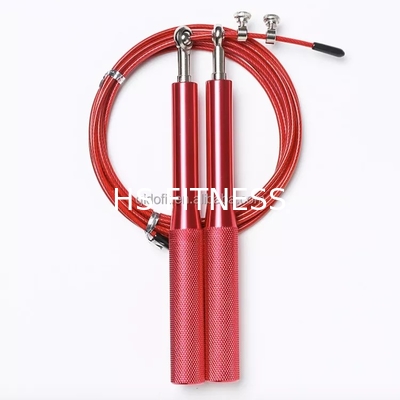 Kundenspezifisches Logo Training Fintness Accessories Aluminum-GroßhandelsSeilspringenplastikseilspringen