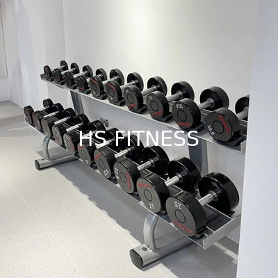Gewichtsspeicher im Fitnessstudio Doppelschicht 10 Paar Hanteln