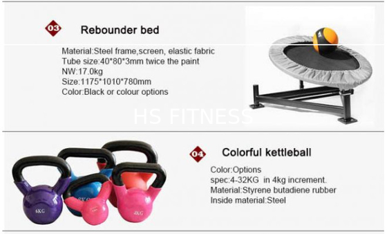 Maschinen-Werbung Crossfit Rogue Gym Equipment Synergy Fitness mit Zusätzen