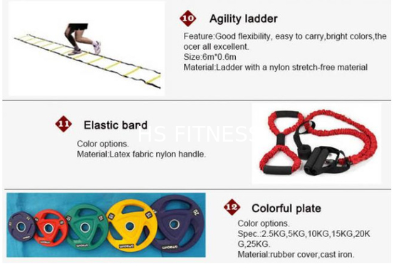 Maschinen-Werbung Crossfit Rogue Gym Equipment Synergy Fitness mit Zusätzen