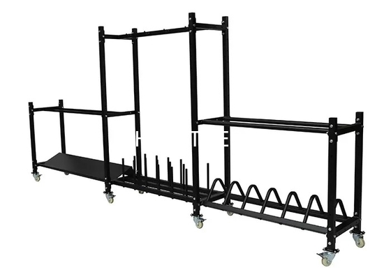 Dummkopf-Platte des Turnhallen-Gewichts-Bank-Gestell-Schwarz-Q235 lud Kettlebell