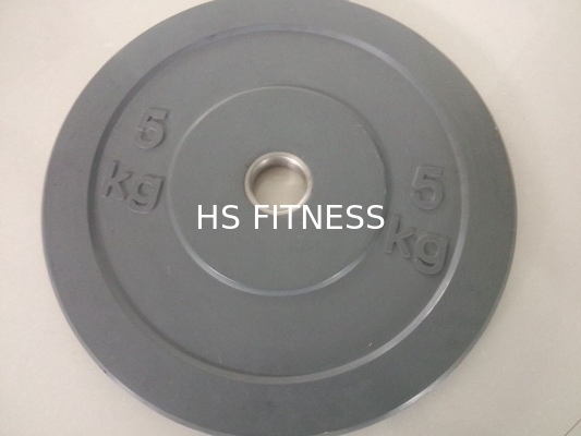 Mehrfarbige Turnhallen-Eignungs-Zusatz-olympische Stoßgewichts-Platten