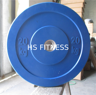 Mehrfarbige Turnhallen-Eignungs-Zusatz-olympische Stoßgewichts-Platten