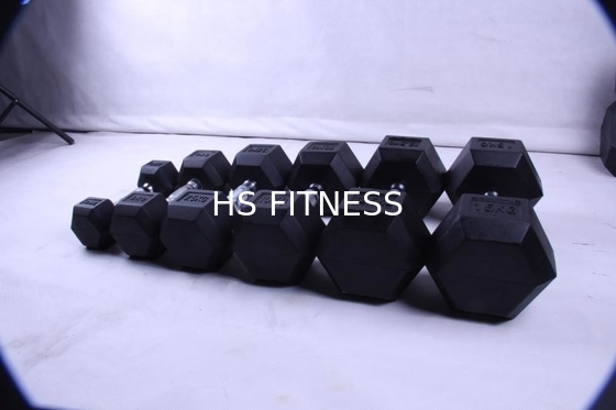 Schwarze Turnhallen-Trainings-Zusätze reparierten überzogenen Hexen-GummiDummkopf für Body Building