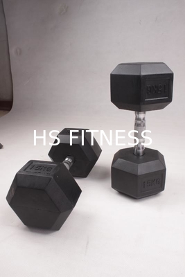 Schwarze Turnhallen-Trainings-Zusätze reparierten überzogenen Hexen-GummiDummkopf für Body Building