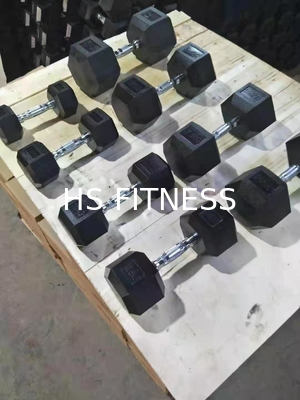 Schwarze Turnhallen-Trainings-Zusätze reparierten überzogenen Hexen-GummiDummkopf für Body Building