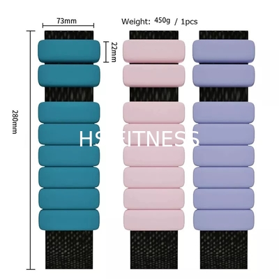 Tragbares Armband belastet das Silikon, das für Handgelenk-Krafttraining wasserdicht ist